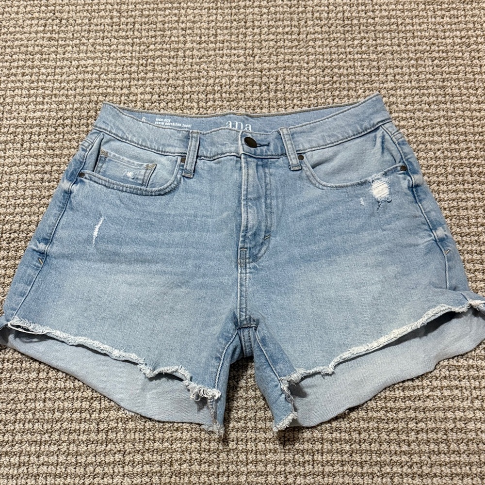 Women's Light Blue Denim Shorts